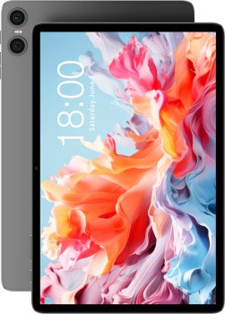 Планшетный компьютер Teclast P30T Case T606 (1.6) 8C RAM4Gb ROM128Gb 10.1" IPS 1280x800 Android 15 серый 5Mpix 2Mpix BT WiFi microSD 256Gb 6000mAh 12h