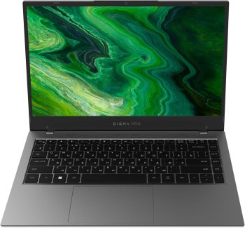 Ноутбук Digma Pro Fortis M Core i5 1334U 16Gb SSD512Gb Intel Iris Xe graphics 14.1" IPS FHD (1920x1080) Windows 11 Pro grey WiFi BT Cam 4000mAh (DN14P