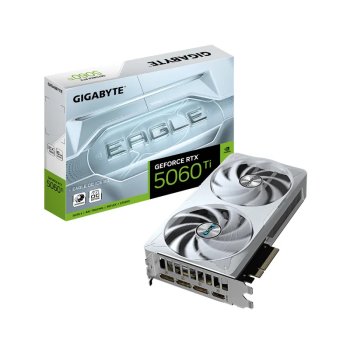 Видеокарта Gigabyte PCI-E 5.0 GV-N506TEAGLEOC ICE-8GD 1.0 NVIDIA GeForce RTX 5060TI 8Gb 128bit GDDR7 2617/28000 HDMIx1 DPx3 HDCP Ret