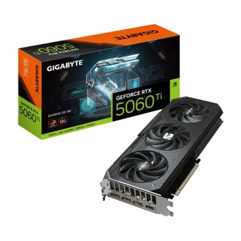 Видеокарта Gigabyte PCI-E 5.0 GV-N506TGAMING OC-8GD 1.0 NVIDIA GeForce RTX 5060TI 8Gb 128bit GDDR7 2647/28000 HDMIx1 DPx3 HDCP Ret