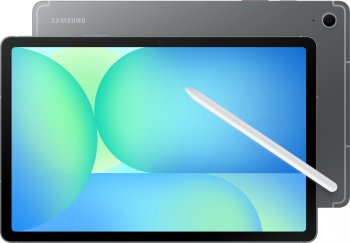 Планшетный компьютер Samsung Galaxy Tab S10 FE 1580 (2.9) 8C RAM8Gb ROM128Gb 10.9" TFT 2304x1440 Android 15 серый 13Mpix 12Mpix BT WiFi microSD 1Tb 80