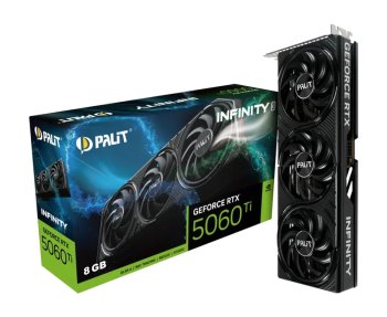 Видеокарта Palit PCIE16 RTX5060TI 8GB PA-RTX5060Ti INFINITY 3 8GB