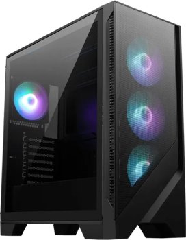 Корпус MSI MAG FORGE 320R AIRFLOW, черный (MAG FORGE 320R AirFlow)