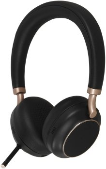 Наушники с микрофоном беспроводная Yealink BH76 UC черный [1208621]