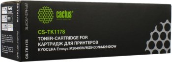 Картридж Cactus CS-TK1178 для Kyocera Ecosys M2040/2540/2640
