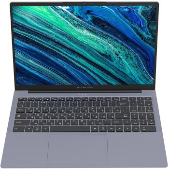 Ноутбук Digma Pro Cursus Ryzen 5 3500U 16Gb SSD512Gb AMD Radeon Graphics 15.6" IPS FHD (1920x1080) Windows 11 Pro grey WiFi BT Cam (DN15R5-ADXW10)