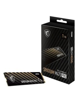 Твердотельный накопитель (SSD) MSI 1 ТБ внутренний SPATIUM M470 PRO M.2 PCI-E 4.0 (S78-440L0J0-P83)