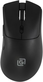 Мышь беспроводная Оклик 980GMW черный оптическая 26000dpi BT/Radio USB для ноутбука 6but
