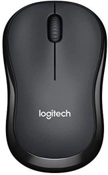 Мышь беспроводная Logitech B175 черный, 1000 dpi, радиоканал, USB, кнопки - 3