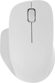Мышь беспроводная Xiaomi Wireless Mouse Comfort Edition белый, 1200 dpi, радиоканал, USB, кнопки - 3