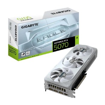 Видеокарта 12048 Мб <PCI-E> GDDR7 GIGABYTE GV-N5070EAGLEOC ICE-12GD (RTL) HDMI+3xDP <GeForce RTX5070>