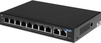 Коммутатор Netis ST210GPD-2G (L2) 10x1Гбит/с 8PoE 117W настраиваемый