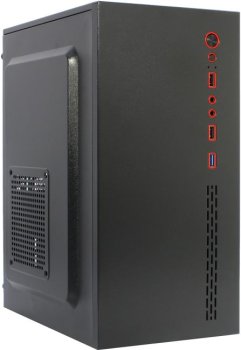 Корпус Minitower ExeGate BAA-403U (mATX, без БП, 1*USB+1*USB3.0, HD Audio, черный)