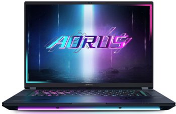 Ноутбук Gigabyte AORUS MASTER 16 AM6H Intel Ultra 9 275HX/32Gb/SSD1Tb/RTX5090 24Gb/16"/OLED/QHD+/240Hz/Win11Pro/Black