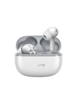 Наушники с микрофоном внутриканальные Realme Buds T200 Lite серый беспроводные bluetooth в ушной раковине (6941764454507)