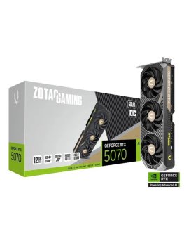 Видеокарта Zotac PCI-E 4.0 RTX 5070 SOLID OC NVIDIA GeForce RTX 5070 12048 Мб 192bit GDDR7 2542/28000 (zt-b50700j-10p)