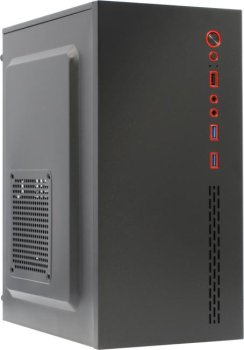 Корпус Minitower ExeGate EX298810RUS BAA-403U2 (mATX, без БП, 1*USB+2*USB3.0, HD Audio, черный)
