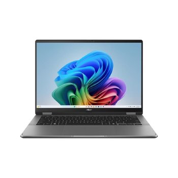 Ноутбук Asus TP3407SA-QL055W серый 90NB14Y1-M00690 flip 14"(1920x1200 OLED)/Touch/Intel Core Ultra 7 256V(2.2Ghz)/16384Mb/1024PCISSDGb/noDVD/Int:Intel