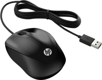 Мышь HP Optical Mouse 1000 <4QM14AA> USB 3btn+Roll