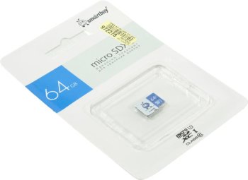 Карта памяти SMARTBUY MicroSDXC 64GB Class10 UHS-I U1 microSDXC