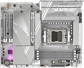 Материнская плата Gigabyte X870E AORUS ELITE WIFI7 ICE, RTL