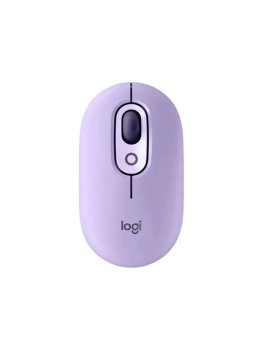Мышь беспроводная Logitech Pop Mouse Bluetooth, фиолетовый