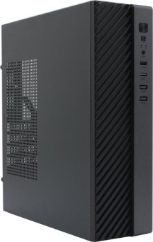 Корпус Desktop ExeGate MI-302U-300 (mATX/mini-ITX, TPS300 8см, 1*USB+1*USB3.0, HD аудио, черный)