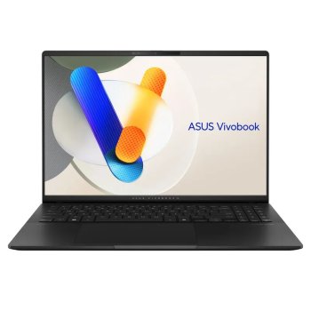 Ноутбук Asus Vivobook S16 OLED S5606CA 16", Intel Core Ultra 5 225H, 16 ГБ, SSD 1024 ГБ, Intel Arc Graphics, Без ОС, (90NB1553-M008X0), черный, Русска