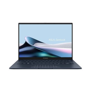 Ноутбук Asus Zenbook 14 OLED UX3405CA 14", Intel Core Ultra 9 285H, 16 ГБ, SSD 1024 ГБ, Intel Arc Graphics, Без ОС, (90NB14W1-M00RX0), синий, Русская