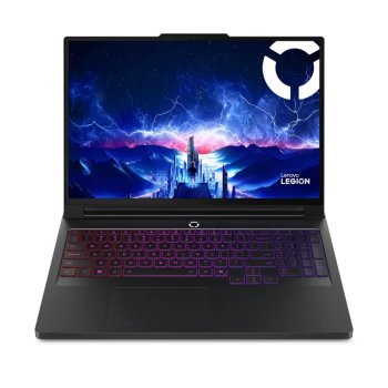 Ноутбук Lenovo Legion Pro 7 OLED 16IAX10H 16", Intel Core Ultra 9 275HX, RAM 32 ГБ, SSD 1024 ГБ, NVIDIA GeForce RTX 5080 (16 Гб), Без ОС, (83F50025RK)