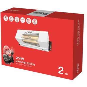 Твердотельный накопитель (SSD) ADATA 2 ТБ внутренний XPG MARS 980 STORM M.2 PCI-E 5.0 (SMAR-980S-2TCI)
