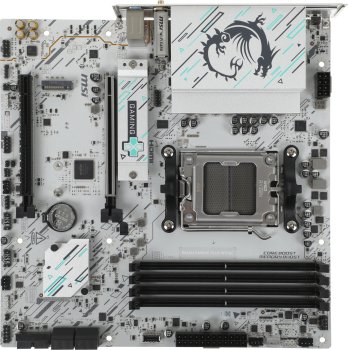 Материнская плата MSI B840M GAMING PLUS WIFI6E SocketAM5 AMD B840 4xDDR5 mATX AC`97 8ch(7.1) 2.5Gg RAID+HDMI