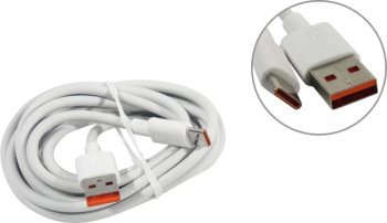 Кабель Cablexpert <CC-USB2-AMCM-66W-1.8M-W> USB2.0 AM-->USB-C 1.8м