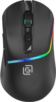 Мышь беспроводная Оклик 775GW черный оптическая 5000dpi BT/Radio USB/USB-C 6but
