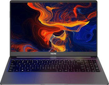 Ноутбук Tecno MegaBook T15DA Ryzen 5 7430U 8Gb SSD512Gb AMD Radeon Graphics 15.6" IPS FHD (1920x1080) Windows 11 Home grey WiFi BT Cam 6140mAh (710033