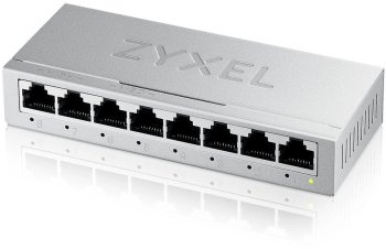 Коммутатор Zyxel GS-108BV5-EU0101F (L2) 8x1Гбит/с неуправляемый
