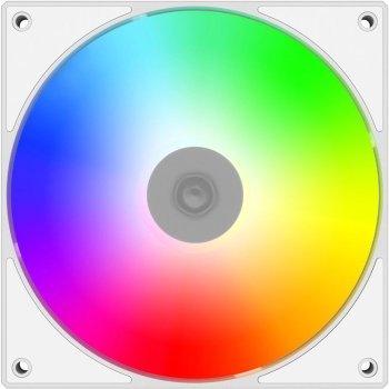 Вентилятор для корпуса ID-Cooling AS-140-ARGB-W ARGB 140х140x25 белый 4-pin 24.9дБ Ret