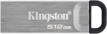 Накопитель USB Kingston 512GB DataTraveler Kyson DTKN/512GB USB3.0 серебристый/черный