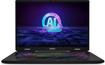 Ноутбук MSI Pulse 17 AI C1VEKG-088XRU Core Ultra 5 125H 16Gb SSD1Tb NVIDIA GeForce RTX4050 6Gb 17" IPS QHD+ (2560x1600) FreeDOS black WiFi BT Cam (9S7