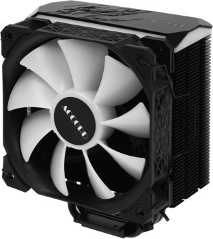 Вентилятор Accord ACC-4PS12 ARGB Soc-AM5/AM4/1200/1700/1851 черный 4-pin 37dB Al+Cu 180W 610gr brown box