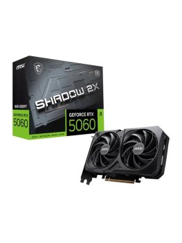 Видеокарта MSI RTX 5060 8G SHADOW 2X//RTX 5060, HDMI, DP*3, 8G, D7