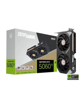 Видеокарта ZOTAC GeForce RTX 5060 Ti AMP 8 ГБ (ZT-B50610F-10M)