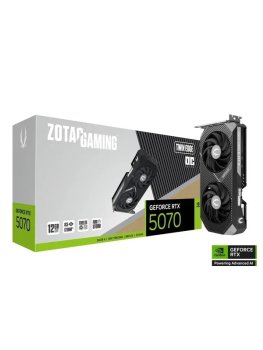 Видеокарта Zotac RTX 5070 TWIN EDGE OC NVIDIA GeForce RTX 5070 12048 Мб 192bit GDDR7 2542/28000 zt-b50700h-10p