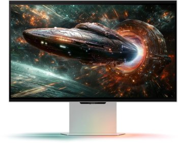 Монитор Samsung 27" Odyssey 3D LS27FG900XIXCI серебристый IPS LED 1ms 16:9 HDMI M/M матовая HAS 350cd 178гр/178гр 3840x2160 165Hz FreeSync Premium DP