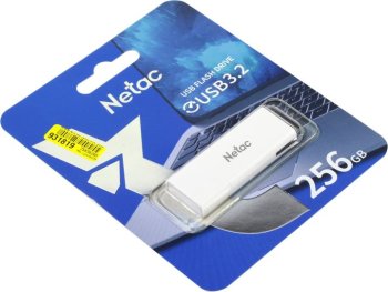 Накопитель USB Netac U185 USB3.0 Flash Drive 256GB [NT03U185N-256G-32WH], LED индикатор NETAC