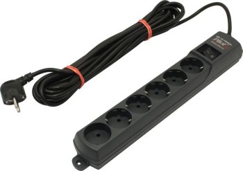 Сетевой фильтр [NEW] ZIS Pilot S Graphite <7м> (6 розеток) <120>