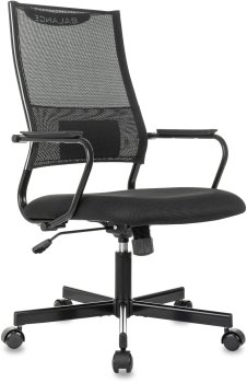Кресло руководителя Бюрократ CH Balance черный Elastic-102 TW-11 сетка/ткань Крестовина. металл черный