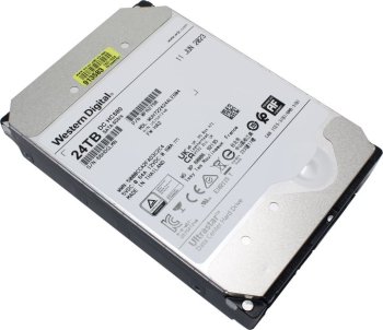 Жесткий диск серверный Western Digital 3.5" 24TB Ultrastar DC HC580 WUH722424ALE604 SATA