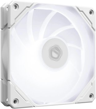 Вентилятор для корпуса Cooler ID-COOLING TF-12025-PRO SW TRIO (120x120x25mm, 4-pin PWM, 70CFM, 28.9dBA, 1500RPM, White, 3pcs)