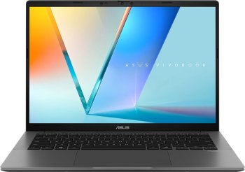 Ноутбук Asus VivoBook S14 S3407QA-SF044W Snapdragon X X1-26-100 16Gb SSD1Tb Qualcomm Adreno 14" OLED FHD+ (1920x1200) Windows 11 Home grey WiFi BT Cam